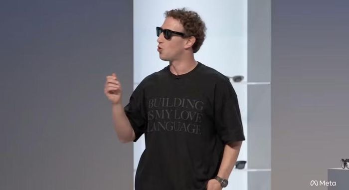CEO Meta Mark Zuckerberg tại sự kiện. Ảnh: Meta