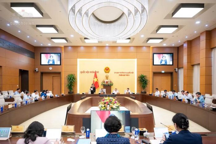 Toàn cảnh phiên họp (ảnh QH).