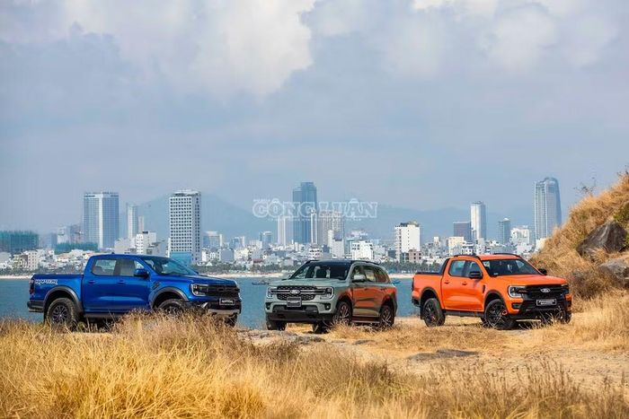 Ba mẫu xe Ford mới ra mắt thị trường Việt Nam năm 2026.