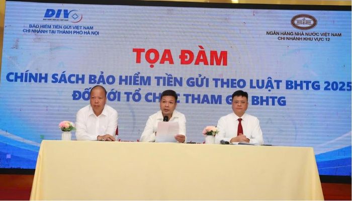 Tọa đàm về chính sách bảo hiểm tiền gửi theo Luật BHTG 2025 đối với tổ chức tham gia BHTG. 