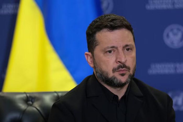 Tổng thống Ukraine Volodymir Zelensky. (Ảnh: Reuters)