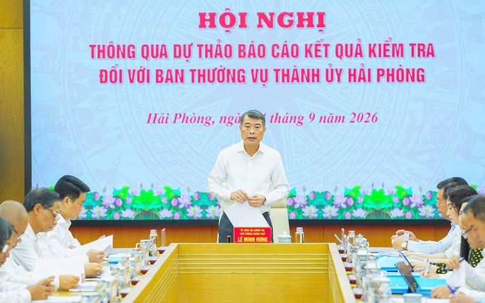 Thủ tướng Chính phủ Lê Minh Hưng phát biểu tại hội nghị.