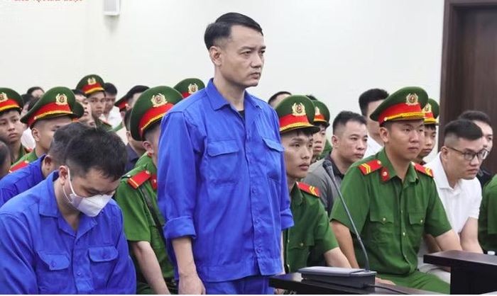 Bị cáo Vũ Mạnh Cường.