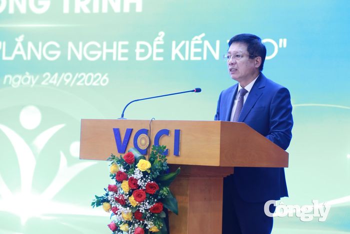 Ông Hồ Sỹ Hùng, Chủ tịch Liên đoàn Thương mại và Công nghiệp Việt Nam (VCCI)