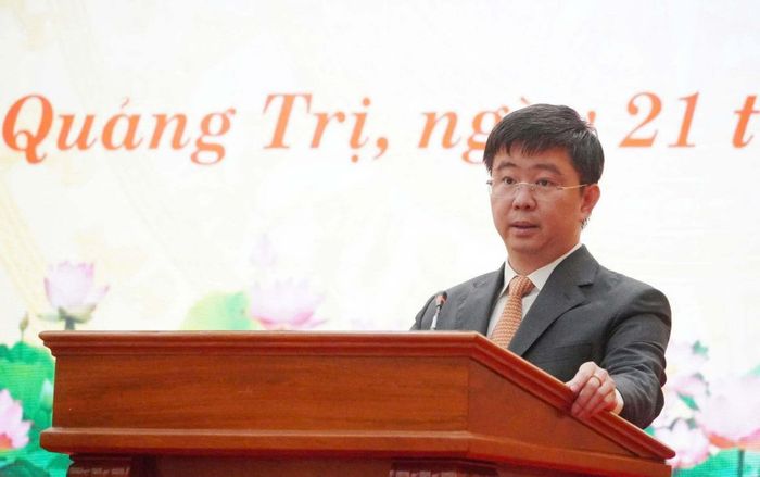 Chủ tịch UBND tỉnh Quảng Trị Bùi Hoàng Phương. Ảnh T.N