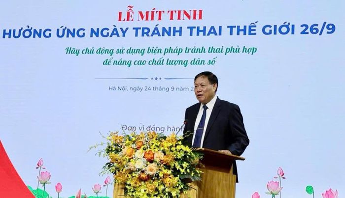 Thứ trưởng Y tế Đỗ Xuân Tuyên. Ảnh: Hoàng Hiền