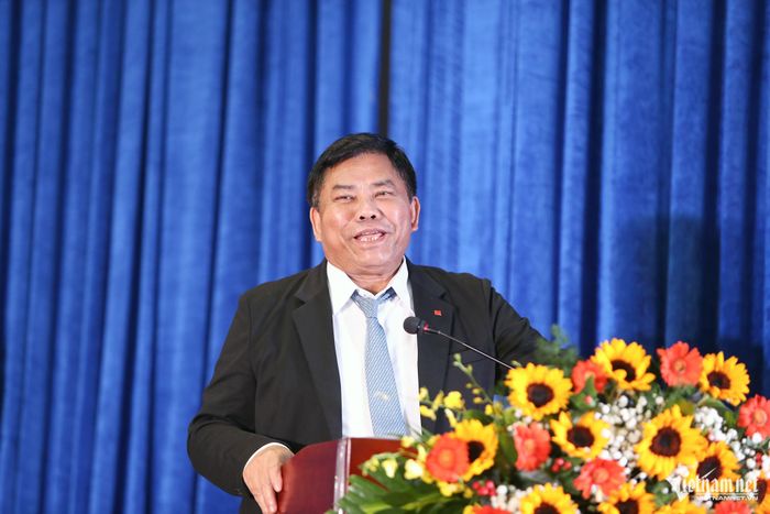 Thứ trưởng Y Thông phát biểu tại buổi lễ. Ảnh: Xuân Ngọc