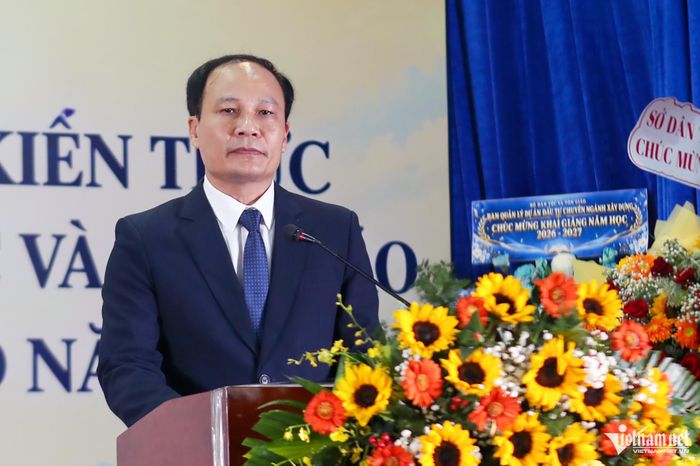 Ông Lê Phú Thắng, Hiệu trưởng Trường Dự bị Đại học Dân tộc Trung ương Nha Trang. Ảnh: Xuân Ngọc