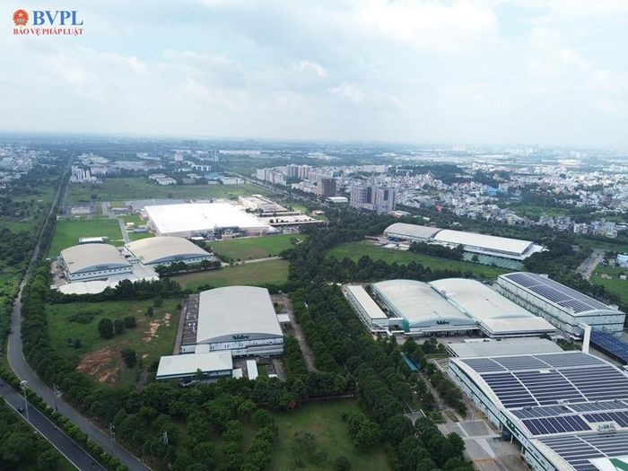 TP Hồ Chí Minh sau sắp xếp có 105 khu chế xuất, khu công nghiệp, tổng diện tích 50.288,14ha. (Ảnh: Xuân Trường).