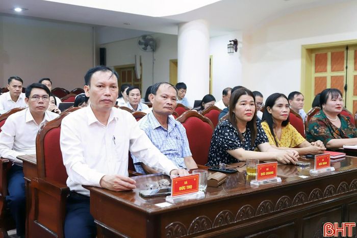 Lớp học có 69 học viên là trưởng, phó chuyên trách ban văn hóa - xã hội HĐND cấp xã.