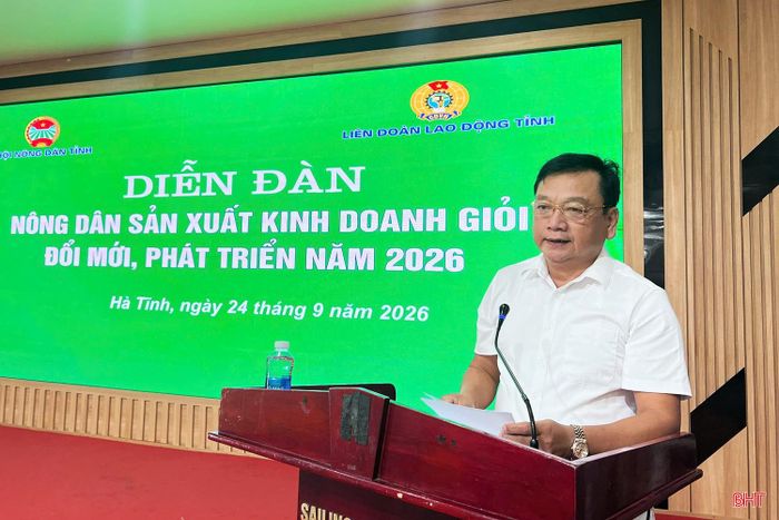 Phó Chủ tịch UBND tỉnh Hồ Huy Thành đề nghị các tổ chức, đơn vị quá trình tổ chức sản xuất phải xuất phát từ nhu cầu thị trường; chú trọng tiêu chuẩn, chất lượng, truy xuất nguồn gốc, quản trị chi phí và đầu ra sản phẩm.