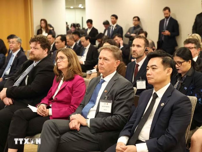 Các đại biểu tham dự sự kiện. (Ảnh: Thống Nhất/TTXVN)