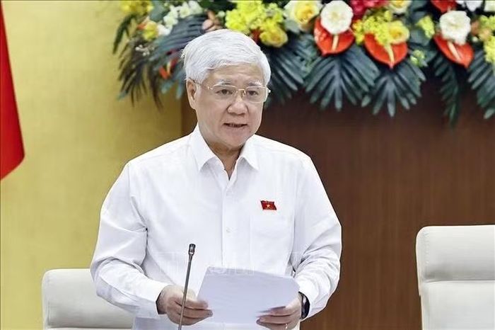 Phó Chủ tịch Thường trực Quốc hội Đỗ Văn Chiến phát biểu. Ảnh: Doãn Tấn/TTXVN