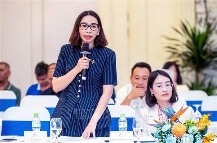 Đại diện Tập đoàn SunGroup phát biểu.