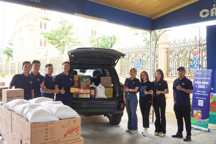 Tổng nguồn thực phẩm dự kiến được huy động và trao tặng trong toàn hành trình là 15 tấn cho 7 tỉnh, thành trên cả nước. Ảnh: BTC