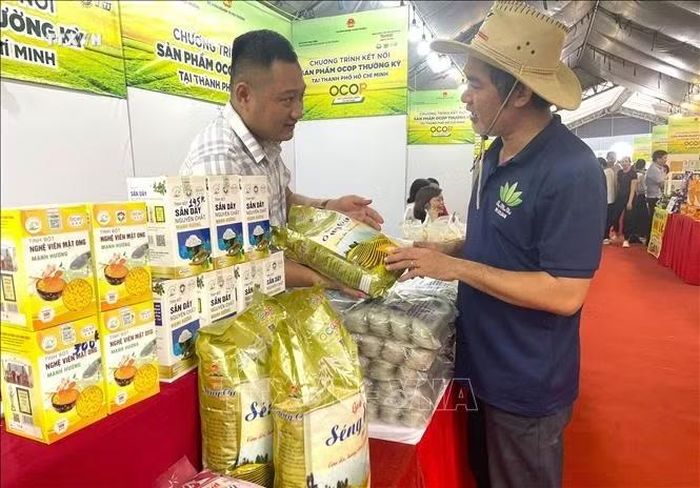 Gạo Séng Cù, đặc sản Tây Bắc. Ảnh tư liệu: Hương Giang/TTXVN