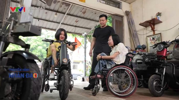 Chị Nga trao đi cơ hội để nhiều người tự tin lao động, tự lập và hòa nhập với cuộc sống (Ảnh: BTC).