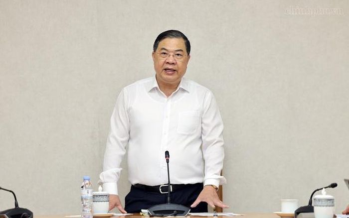 Phó Thủ tướng Thường trực Phạm Gia Túc phát biểu tại cuộc họp (Ảnh: VGP).