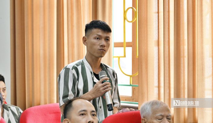 Các phạm nhân nêu câu hỏi, vướng mắc pháp lý của bản thân để được giải đáp. 