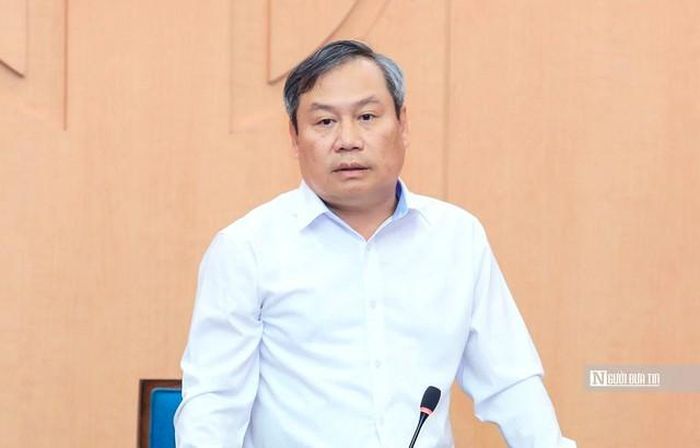 Chủ tịch UBND Thành phố Hà Nội Vũ Đại Thắng kết luận hội nghị (Ảnh: Lê Hải).
