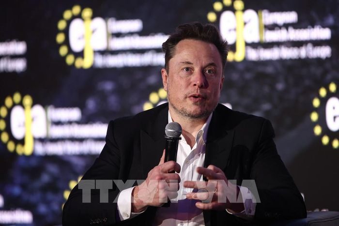 Tỷ phú Elon Musk, ông chủ của SpaceXAI. Ảnh: PAP/TTXVN