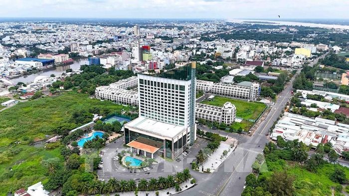 Một góc đô thị trung tâm thành phố Cần Thơ. Ảnh: Thanh LIêm - TTXVN