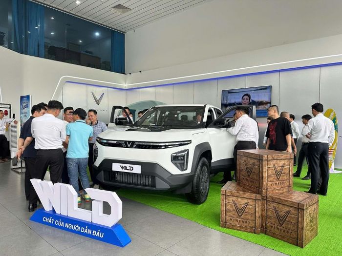 Khách hàng tham quan, trải nghiệm VF Wild.