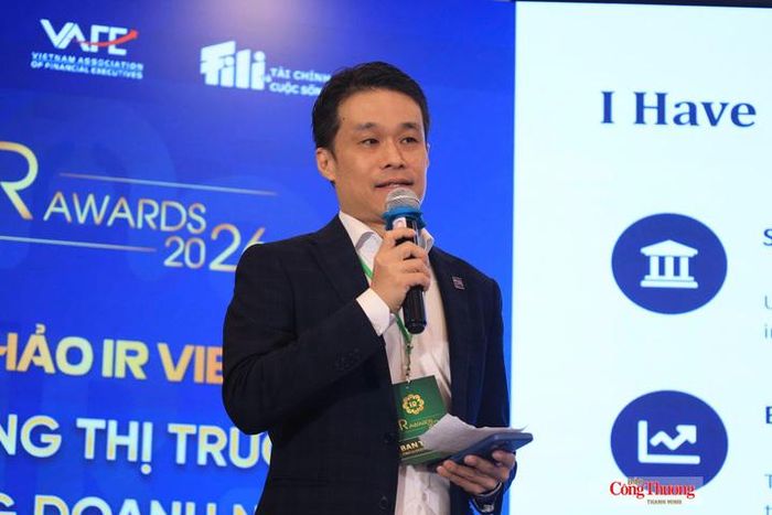 Ông Darren Wang, Giám đốc Truyền thông Nhà đầu tư và Phát triển Chuyên môn tại Viện Quan hệ Nhà đầu tư Đài Loan (Trung Quốc).