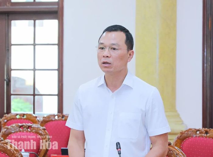 Chủ tịch UBND tỉnh Tô Anh Dũng phát biểu tại hội nghị.