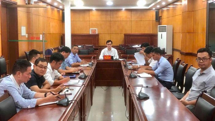 Buổi làm việc giữa lãnh đạo Sở Khoa học và Công nghệ tỉnh Điện Biên với Tổng Công ty Tập đoàn OSB - Ảnh: Cổng thông tin điện tử tỉnh Điện Biên.