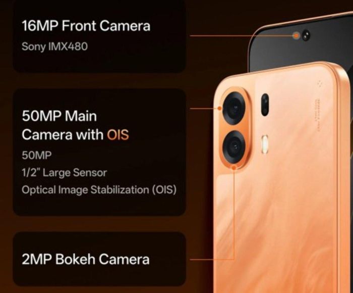 Thông tin hệ thống camera của OPPO K14 Plus