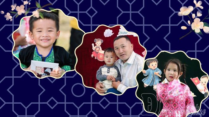 Trẻ em tại bản Tìa Ló, xã Pu Nhi trải nghiệm chụp ảnh tại chương trình Trung thu.