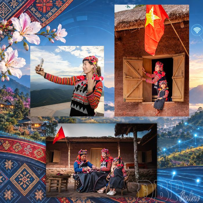 Chất liệu để Chang Khừ Pứ sáng tạo là những điều bình dị ngay tại quê hương Sín Thầu.