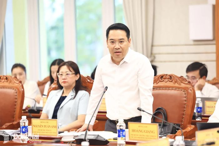 Phó Bí thư Tỉnh ủy, Chủ tịch UBND tỉnh Lào Cai Nguyễn Tuấn Anh mong muốn được kết nối với Đồng Nai, một trong những địa phương phát triển kinh tế năng động của cả nước. Ảnh: Công Nghĩa