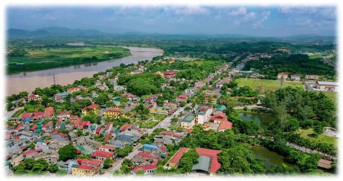 Quang cảnh xã Trấn Yên.