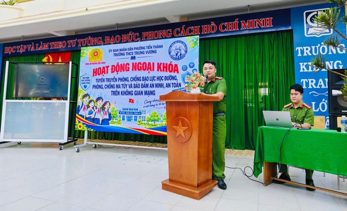 Hoạt động ngoại khóa tại Trường THCS Trưng Vương