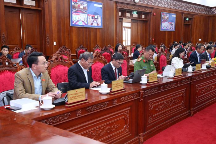 Các đại biểu tham dự kỳ họp