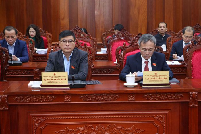 Các đại biểu tham dự kỳ họp