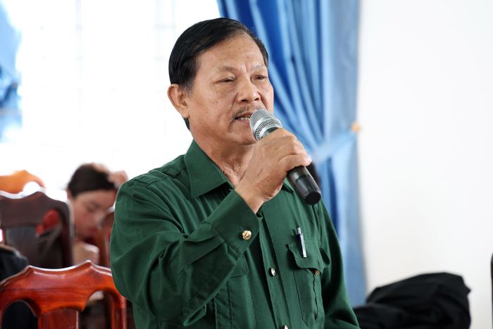 Cử tri Trần Cao Tiến kiến nghị một số nội dung liên quan đến chính sách dành cho người có công