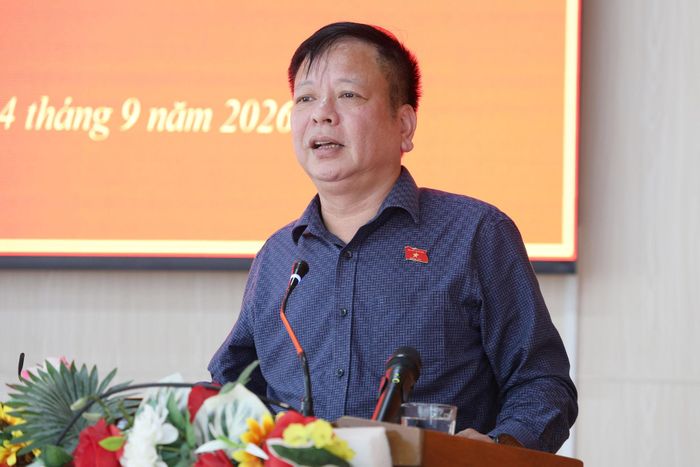 ĐBQH Nguyễn Trường Giang tiếp thu các phản ánh, kiến nghị của cử tri địa phương