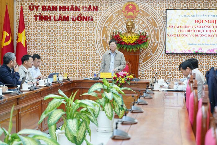 Ủy viên Ban Thường vụ Tỉnh ủy, Phó Chủ tịch Thường trực UBND tỉnh Nguyễn Hồng Hải lưu ý các đơn vị làm rõ các yếu tố pháp lý liên quan đến nhà đầu tư, hồ sơ, thủ tục các dự án