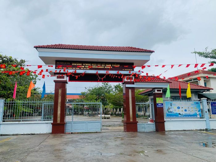 Các trường học trên địa bàn xã Hàm Thắng cho học sinh nghỉ học vào sáng 24/9