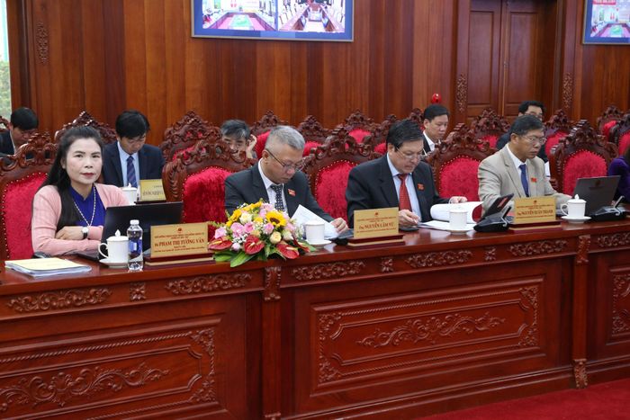 Các đại biểu tham dự kỳ họp