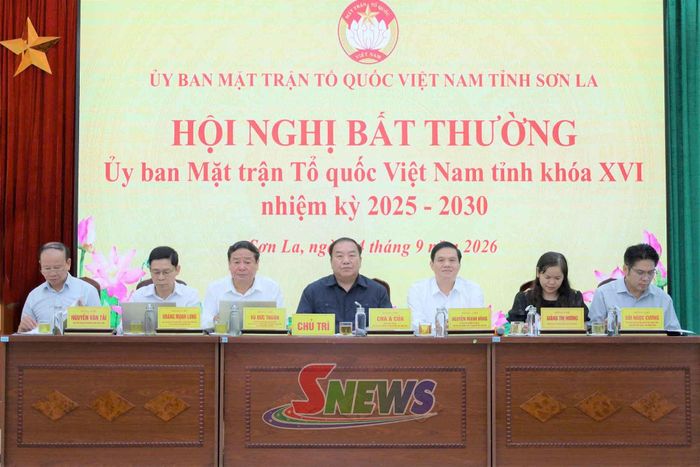 Ban Thường trực Ủy ban MTTQ Việt Nam tỉnh tại hội nghị.