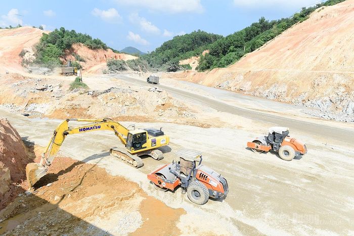 Đơn vị thi công đẩy nhanh tiến độ công trình Cao tốc Tuyên Quang - Hà Giang (giai đoạn 1).