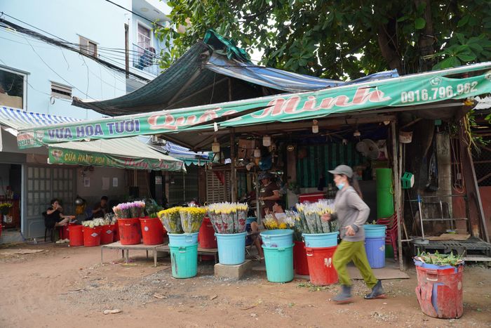 Bà Minh (36 tuổi, ngụ phường Vườn Lài, TP.HCM) cho biết, gia đình bà đã kinh doanh hoa tại khu vực này hơn 10 năm. Theo bà Minh, quá trình thi công đường ảnh hưởng đến việc đi lại và hoạt động buôn bán. Bà mong công trình sớm hoàn thành để người dân ổn định cuộc sống. “Đường mở rộng, khu vực hạ tầng khang trang, đồng bộ hơn. Việc buôn bán, kinh doanh mong sẽ tốt hơn”, bà Minh chia sẻ.