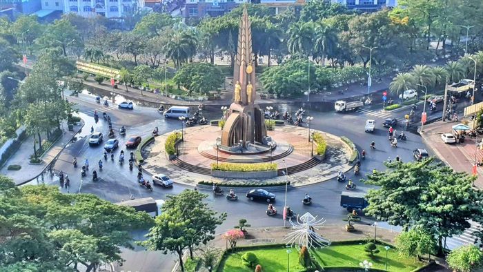 Một góc trung tâm tỉnh Cà Mau ngày nay.
