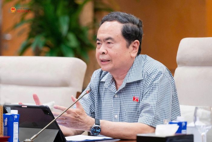 Chủ tịch Quốc hội Trần Thanh Mẫn chủ trì phiên họp