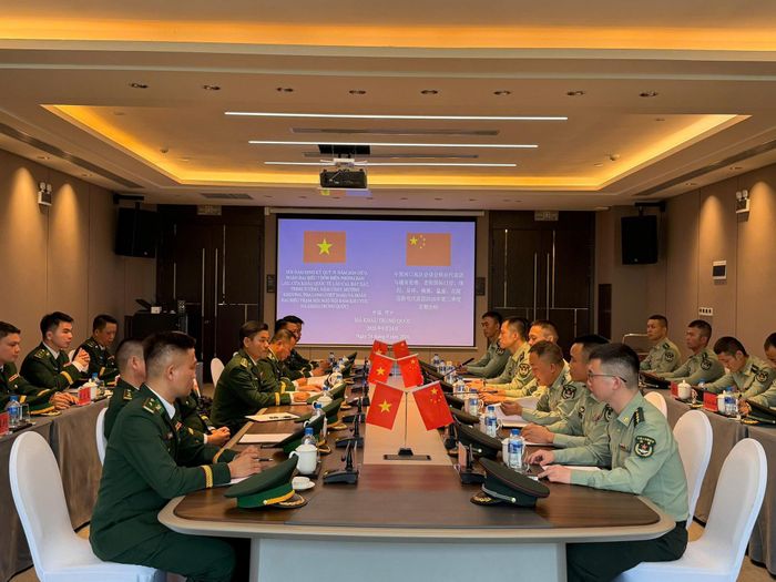 Quang cảnh buổi Hội đàm. Ảnh: Trung Dũng