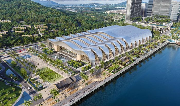 Phối cảnh Trung tâm triển lãm Hội nghị APEC 2027